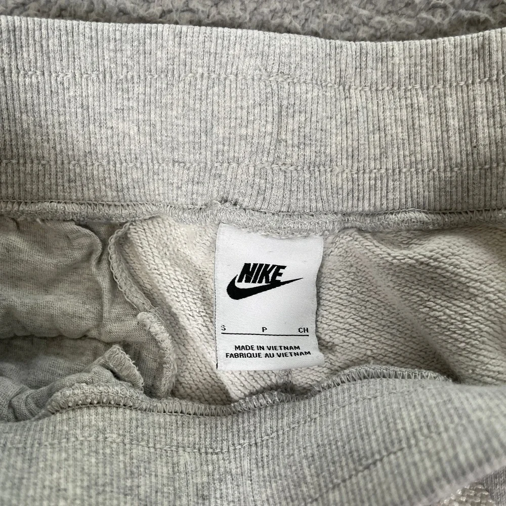 Nike Tech‎ Fleece Joggers Mens S Gray Sweatpants Running Pants Drawstring Terry